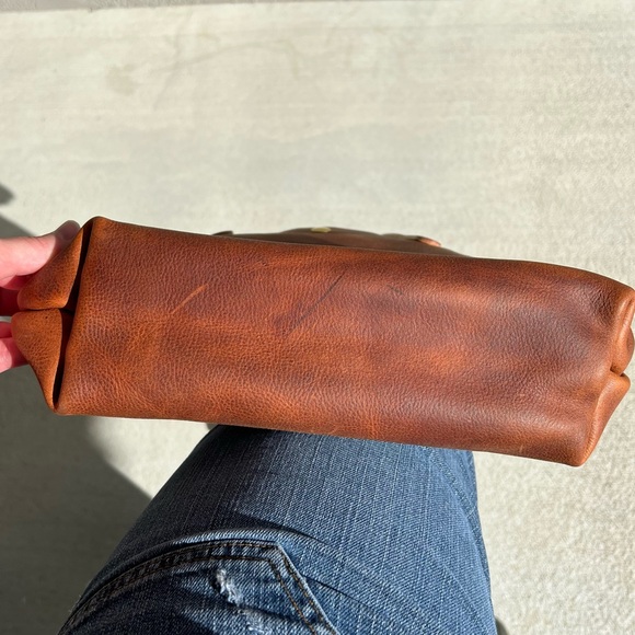 (SOLD) KMM & Co Mini Tote in Tan Kodiak - Picture 5 of 13